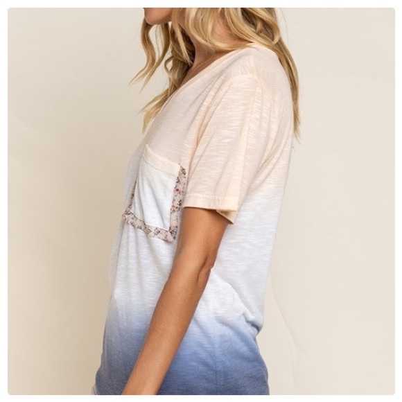 POL Not so Basic Hand Dyed Knit Top - Picture 4 of 8